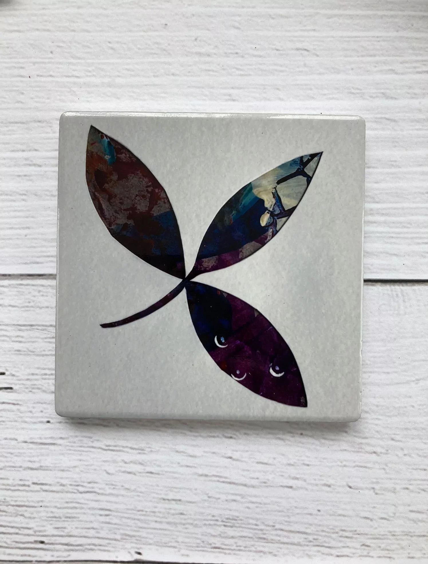 Botanicals ceramic coaster set - Image 4