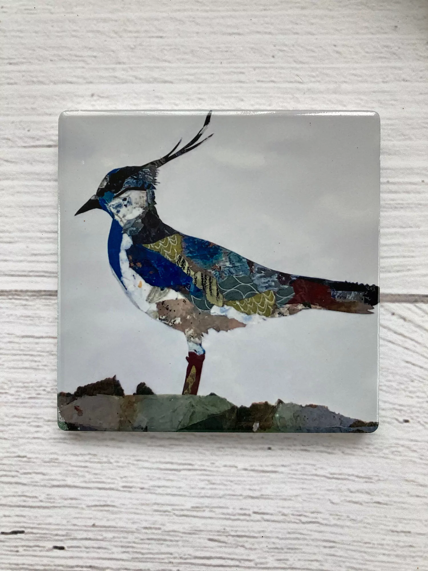 Coastal Birds ceramic coaster set - Image 4